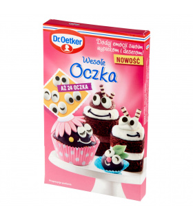 Dr. Oetker Dekoracje cukrowe wesołe oczka 10 g (24 sztuki)