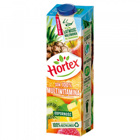 Hortex Sok 100 % multiwitamina 1 l