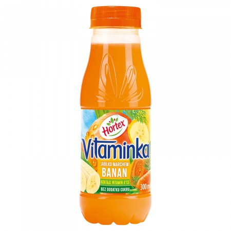 Hortex Vitaminka Sok jabłko marchew banan 300 ml