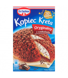 Dr. Oetker Ciasto Kopiec Kreta oryginalny z czekoladą 410 g