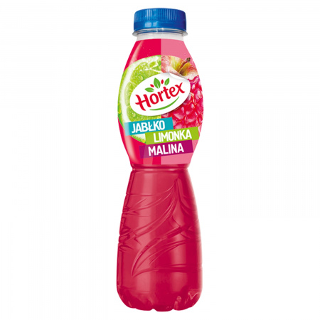 Hortex Napój jabłko limonka malina 500 ml