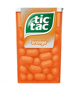 Tic Tac Drażetki o smaku pomarańczowym 18 g