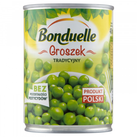 Bonduelle Groszek konserwowy tradycyjny 400 g