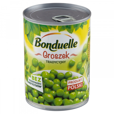 Bonduelle Groszek konserwowy tradycyjny 400 g