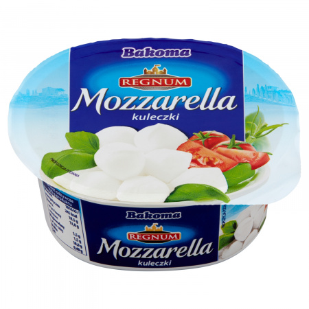 Bakoma Regnum Ser Mozzarella kuleczki 125 g