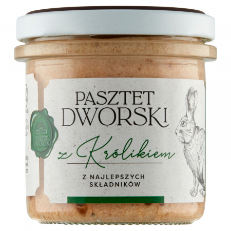 Pasztet Dworski z królikiem 130 g