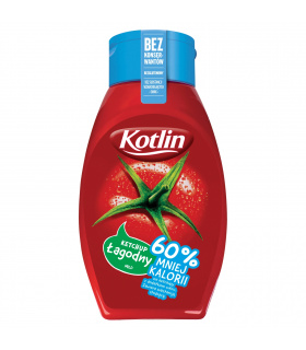 Kotlin Ketchup łagodny 60% mniej kalorii 450 g