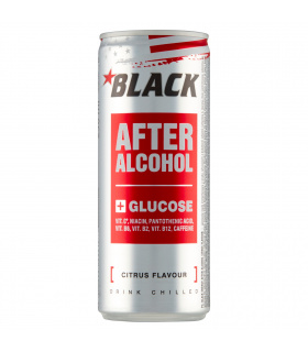 Black Energy After Alcohol Gazowany napój energetyzujący o smaku cytrusowym 250 ml