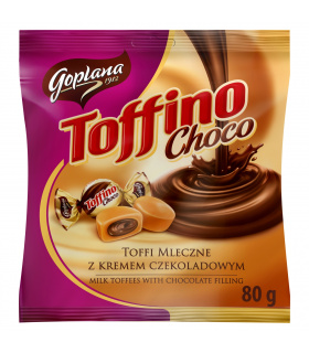 Goplana Toffino Choco Toffi mleczne z kremem czekoladowym 80 g