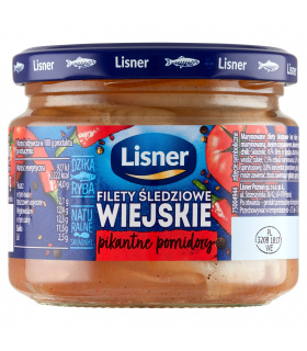 Lisner Filety śledziowe wiejskie pikantne pomidory 300 g