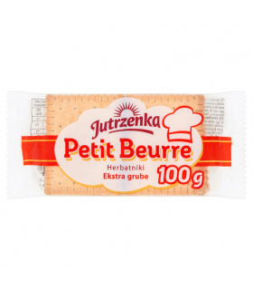 Jutrzenka Herbatniki Petit Beurre ekstra grube 100 g