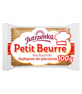 Jutrzenka Herbatniki Petit Beurre ekstra grube 100 g