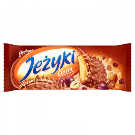 Jeżyki Classic Herbatniki w czekoladzie mlecznej 140 g