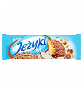 Jeżyki Kokos Herbatniki w czekoladzie mlecznej 140 g