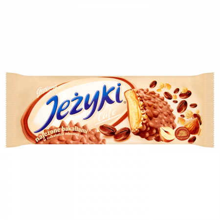 Jeżyki Cafe Herbatniki w czekoladzie mlecznej 140 g