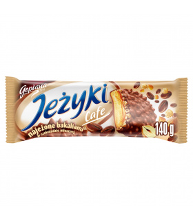 Jeżyki Cafe Herbatniki w czekoladzie mlecznej 140 g