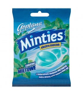 Goplana Minties Cukierki miętowe ekstra mocne 90 g