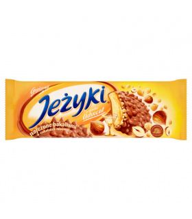 Jeżyki o smaku Advocat Herbatniki w czekoladzie mlecznej 140 g