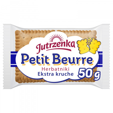 Jutrzenka Petit Beurre Herbatniki ekstra kruche 50 g