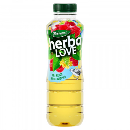 Herbapol HerbaLove Biała herbata malina i kwiat lipy 500 ml