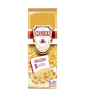 Czaniecki Makaron 5 jajeczny gwiazdka 250 g