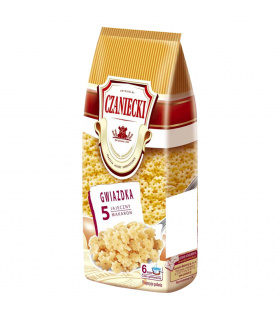 Czaniecki Makaron 5 jajeczny gwiazdka 250 g