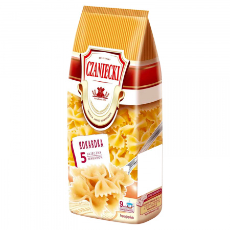 Czaniecki Kokardka 5 jajeczny makaron 250 g