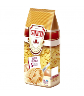 Czaniecki Makaron 5 jajeczny tasiemka walcowana 500 g