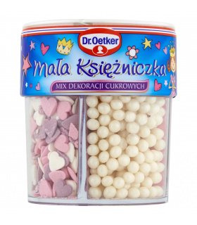 Dr. Oetker Mała księżniczka Mix dekoracji cukrowych 78 g