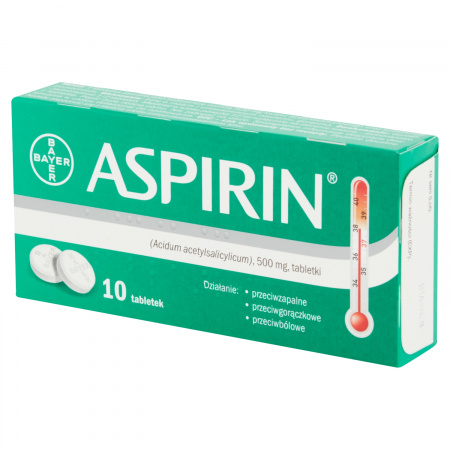 Aspirin Tabletki 10 tabletek