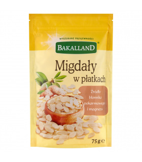 Bakalland Migdały w płatkach 75 g