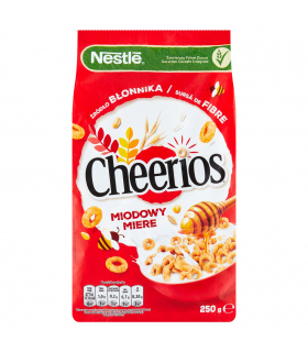 Nestlé Cheerios Miodowy Płatki śniadaniowe 250 g