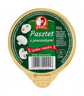 Profi Pasztet z pieczarkami 250 g