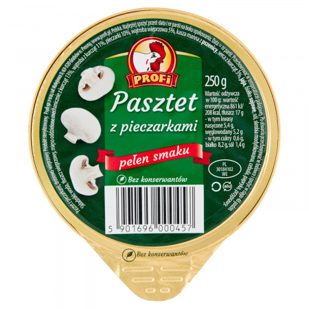 Profi Pasztet z pieczarkami 250 g