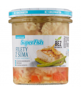 SuperFish Filety z suma w zalewie warzywnej 300 g