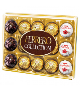 Ferrero Collection Zestaw Ferrero Rondnoir Ferrero Rocher i Raffaello 172 g