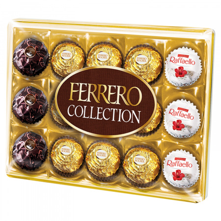 Ferrero Collection Zestaw Ferrero Rondnoir Ferrero Rocher i Raffaello 172 g