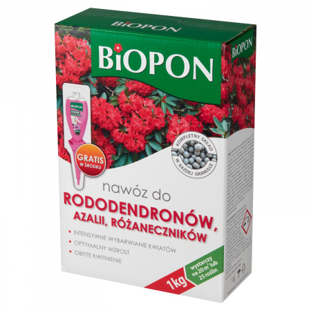 Biopon Nawóz do rododendronów azalii różaneczników 1 kg