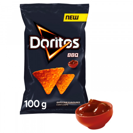 Doritos Nacho Chipsy kukurydziane o smaku barbeque 100 g