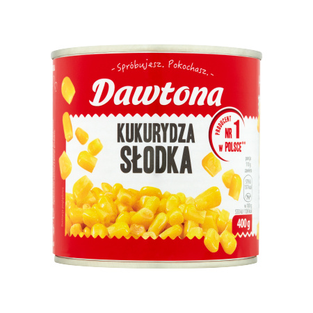 Dawtona Kukurydza słodka 400 g