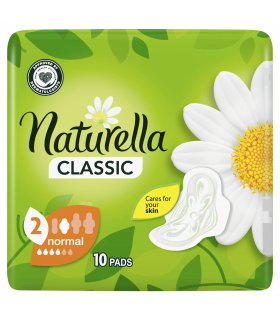 Naturella Classic Normal Camomile Podpaski ze skrzydełkami x10