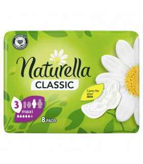 Naturella Classic Maxi Camomile Podpaski ze skrzydełkami x8