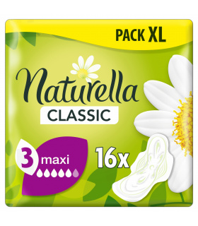 Naturella Classic Maxi Camomile Podpaski ze skrzydełkami x16