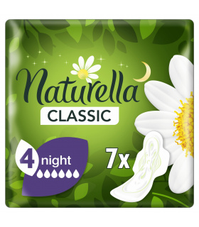 Naturella Classic Night Camomile Podpaski ze skrzydełkami x7