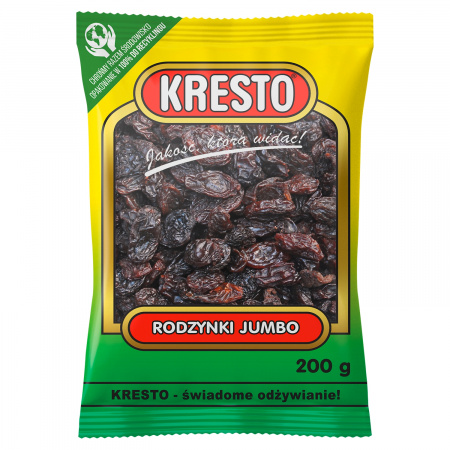 KRESTO Rodzynki jumbo 200 g