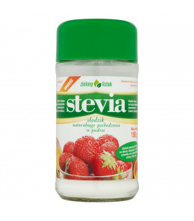 Zielony listek Stevia Słodzik naturalnego pochodzenia w pudrze 150 g