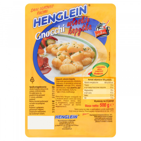 Henglein Gnocchi włoskie kopytka 500 g