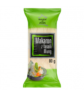 House of Asia Bezglutenowy makaron Vermicelli z fasoli Mung 80 g