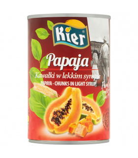 Kier Papaja kawałki w lekkim w syropie 425 g