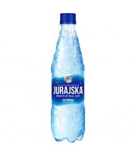 Jurajska Naturalna woda mineralna gazowana 500 ml